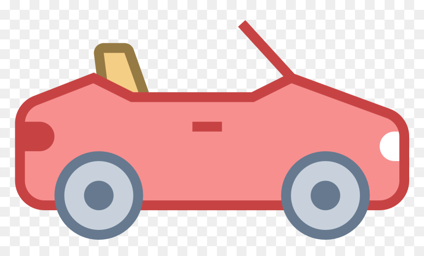 Convertible Car Clipart, HD Png Download - convertible png