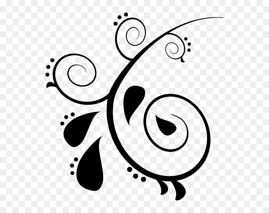 Paisley Clipart, HD Png Download - circle designs png
