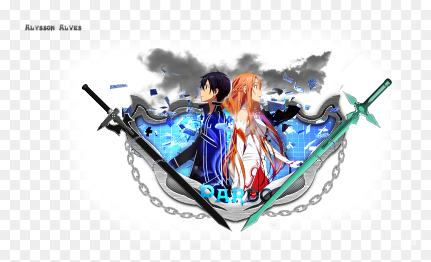 Png Fundo Transparente, Png Download - sword art online logo png
