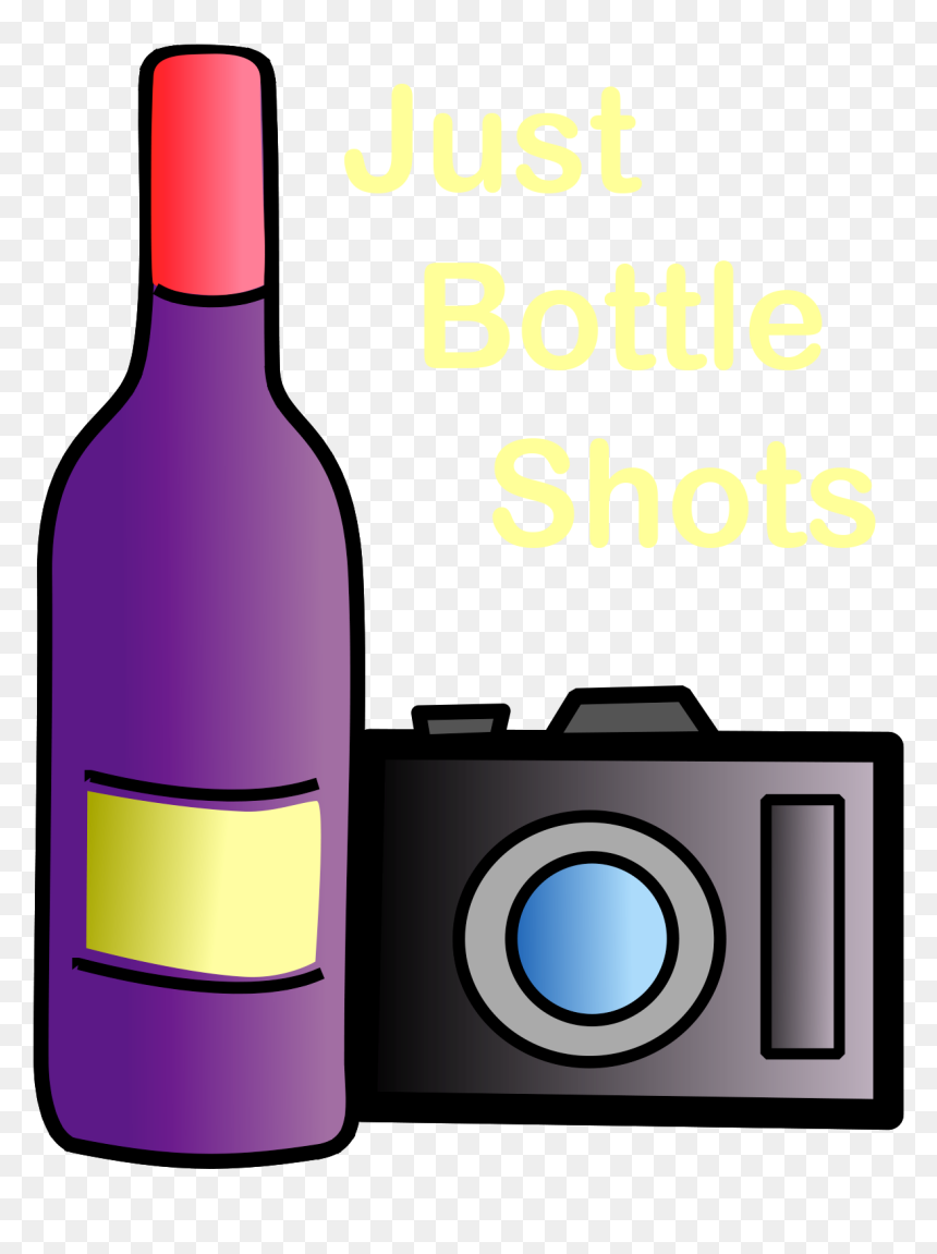 Glass Bottle, HD Png Download - wine bottle outline png