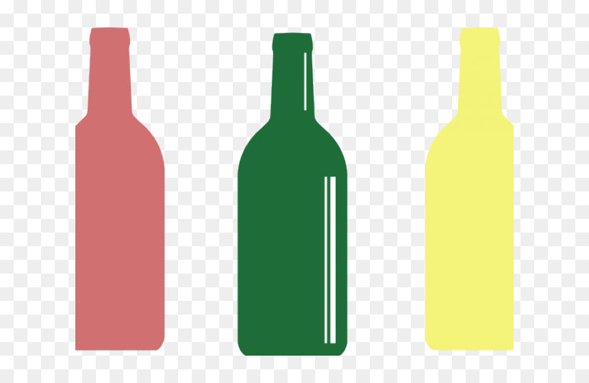 Glass Bottle, HD Png Download - wine bottle outline png