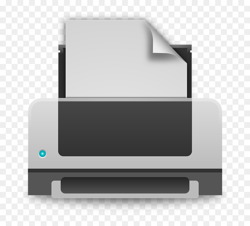 Printer Question, HD Png Download - printer icons png