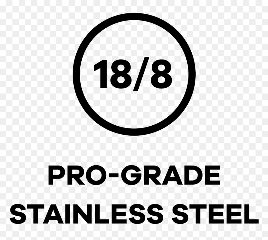 18 8 Stainless Steel Icon, HD Png Download - white png icons