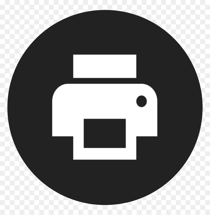Daily Dot, HD Png Download - printer icons png