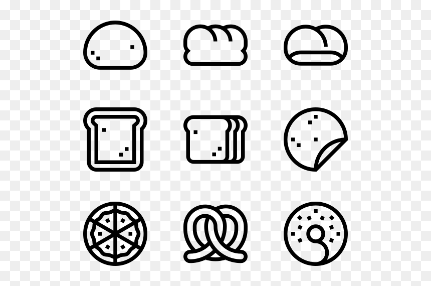 Interface Icon, HD Png Download - bread icon png