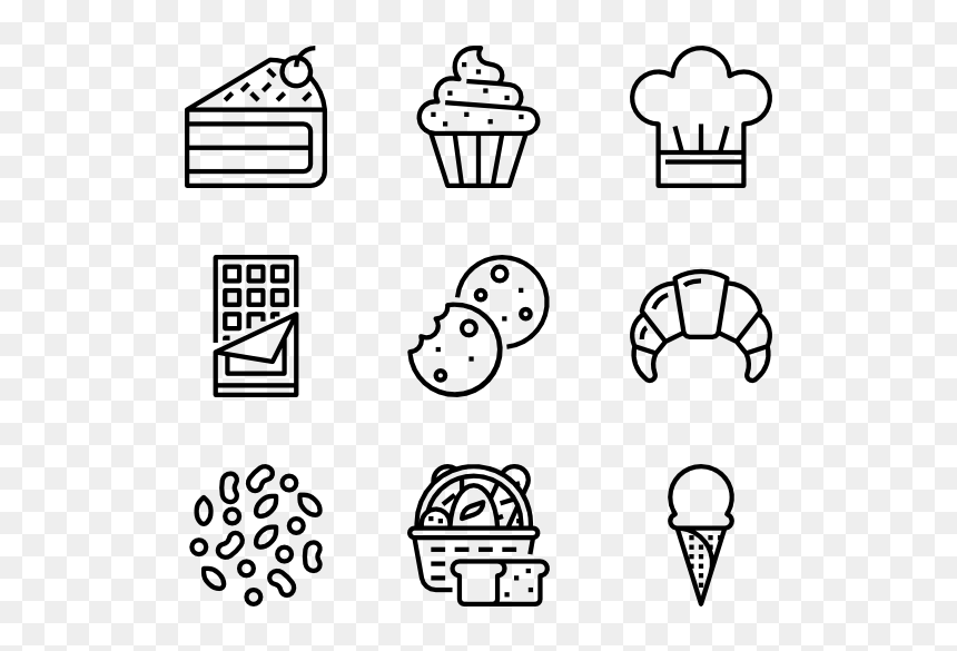 Hip Hop Png Icon, Transparent Png - bread icon png