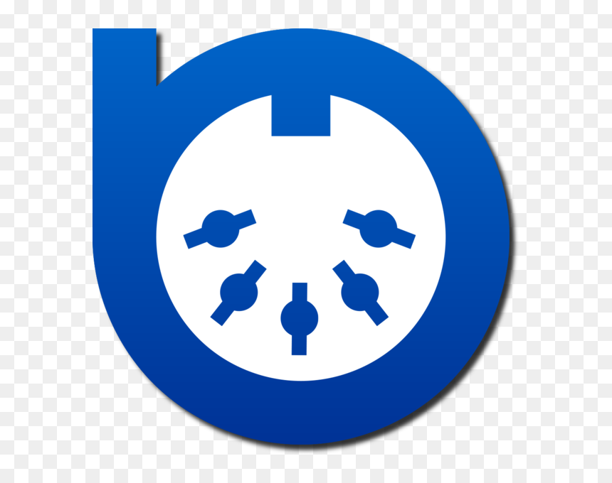 Bluetooth Midi Connect, HD Png Download - bluetooth symbol png