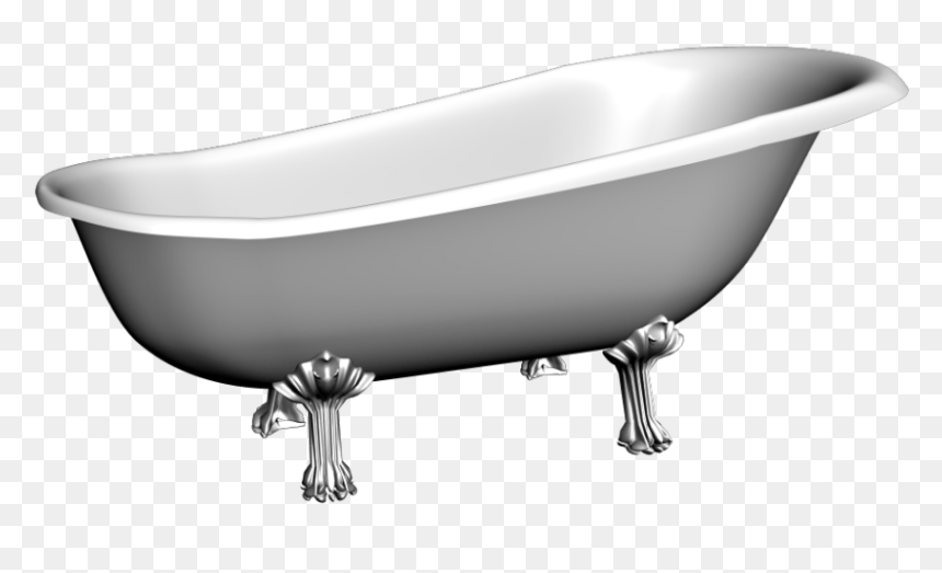 Bath Transparent Background, HD Png Download - bath tub png
