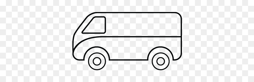 Compact Van, HD Png Download - van icon png