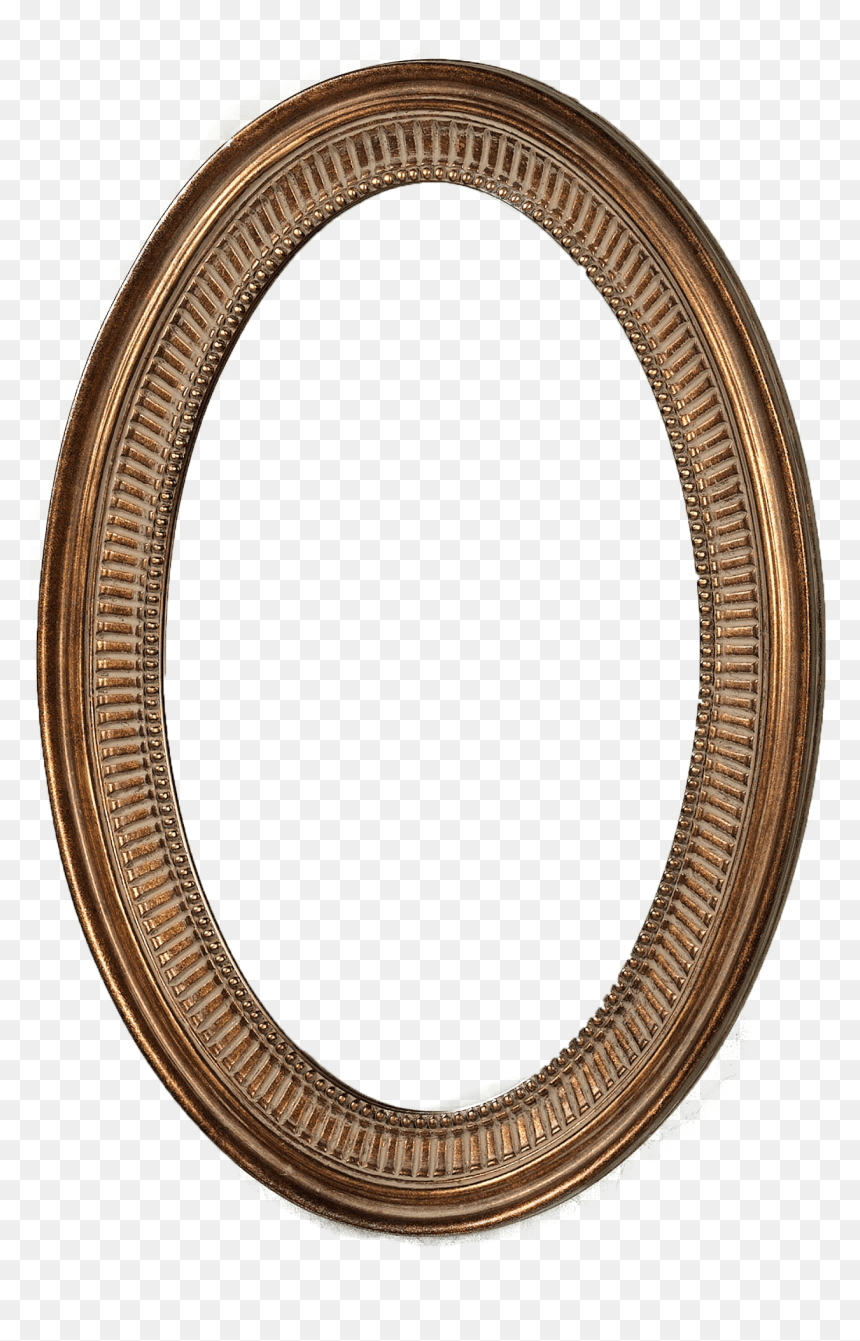 Marco Oval Png, Transparent Png - picture frame transparent png