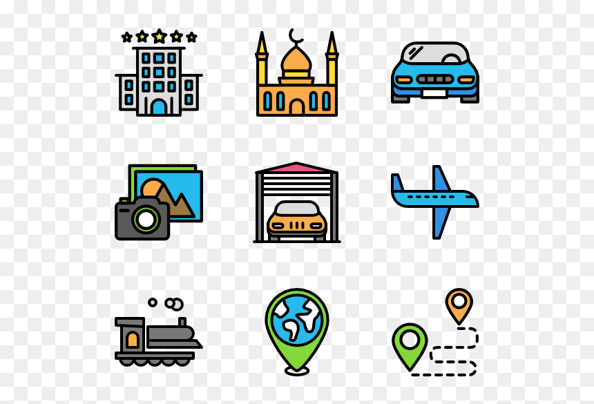 Flat Icon Flood, HD Png Download - van icon png