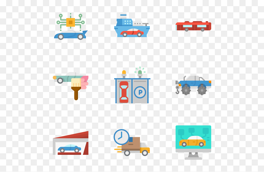 Clip Art, HD Png Download - van icon png
