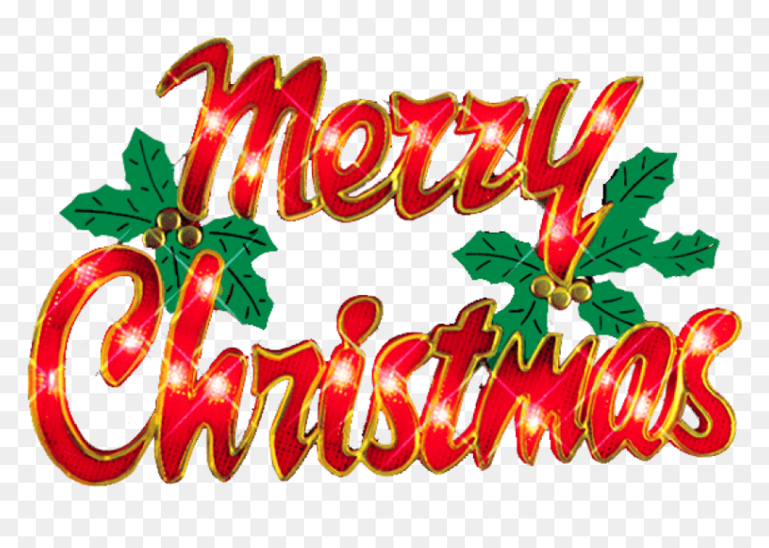 Merry Christmas Vector Png, Transparent Png - merry christmas 2017 png