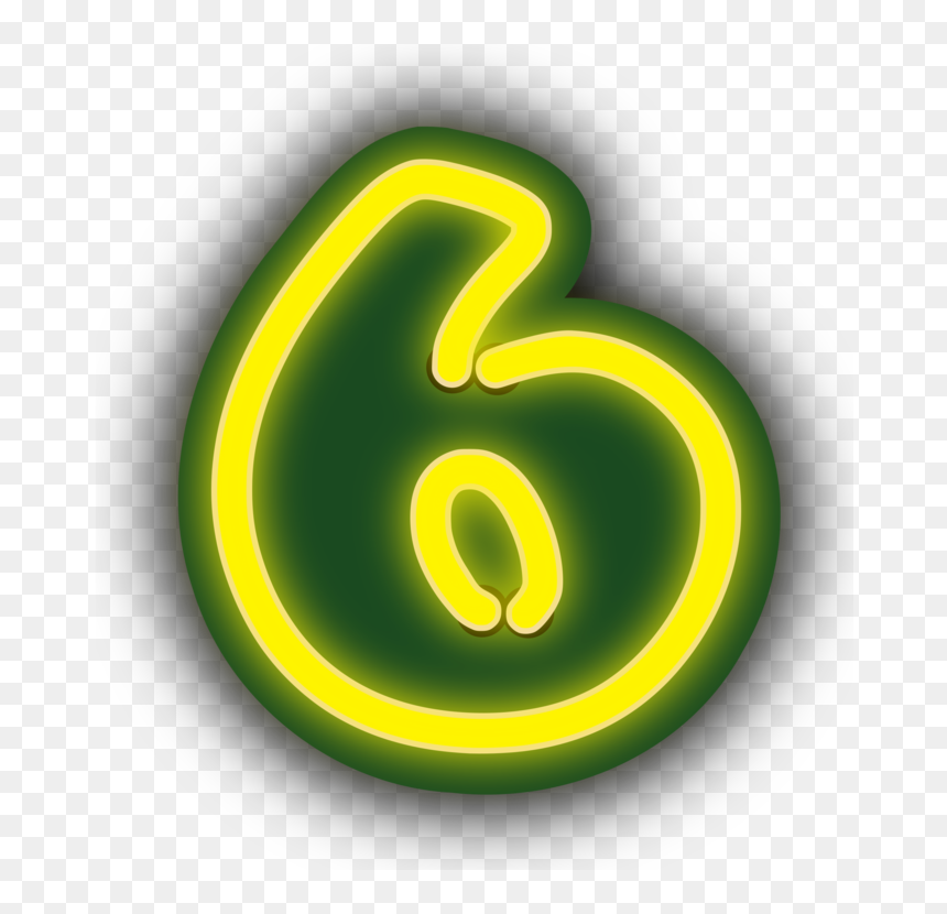 Art Number 6, HD Png Download - number icons png