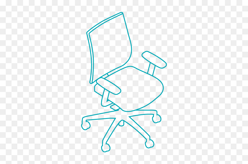 Office Chair, HD Png Download - furniture icon png