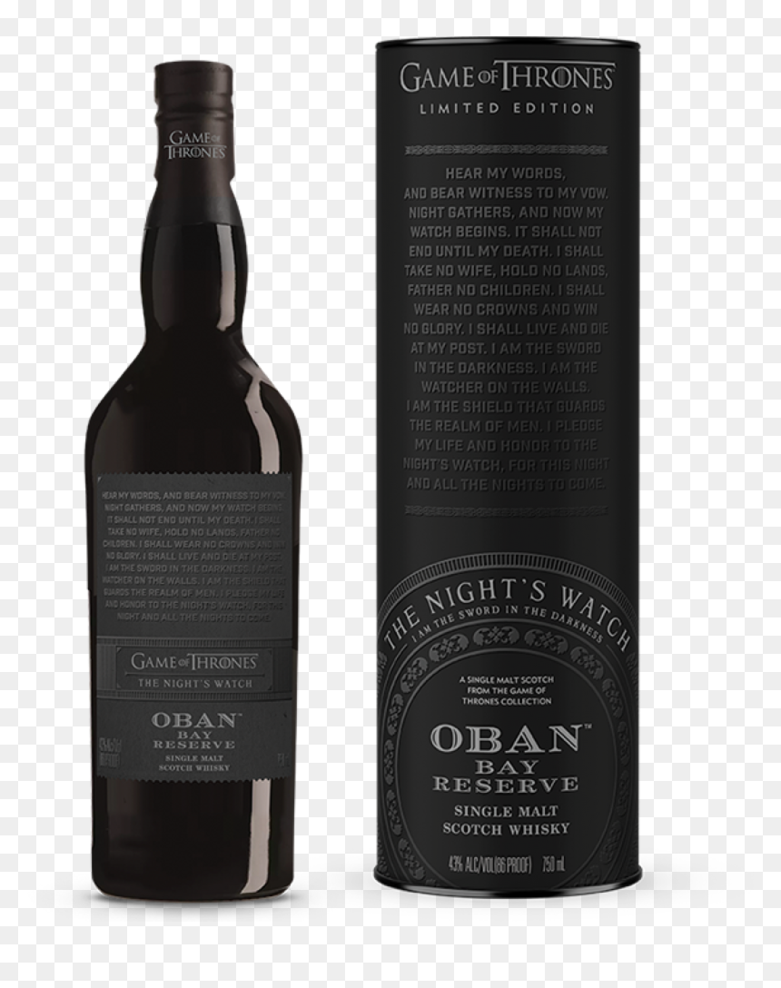 Oban Bay Reserve Night's Watch, HD Png Download - no alcohol png