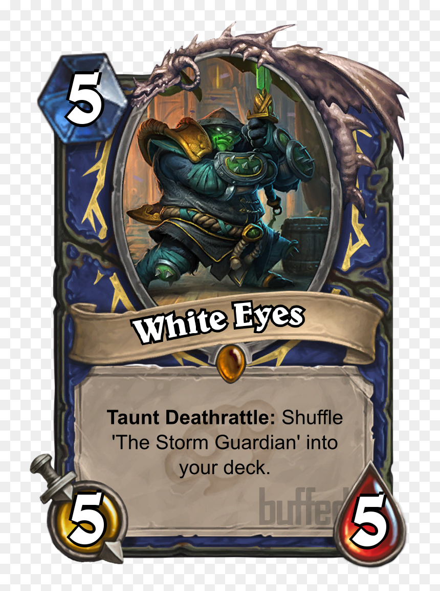 Hearthstone White Eyes, HD Png Download - white eyes png