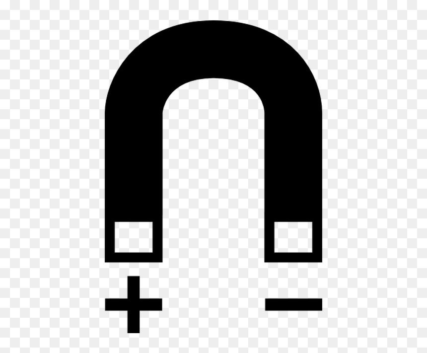 Iman Positivo Y Negativo, HD Png Download - magnet icon png