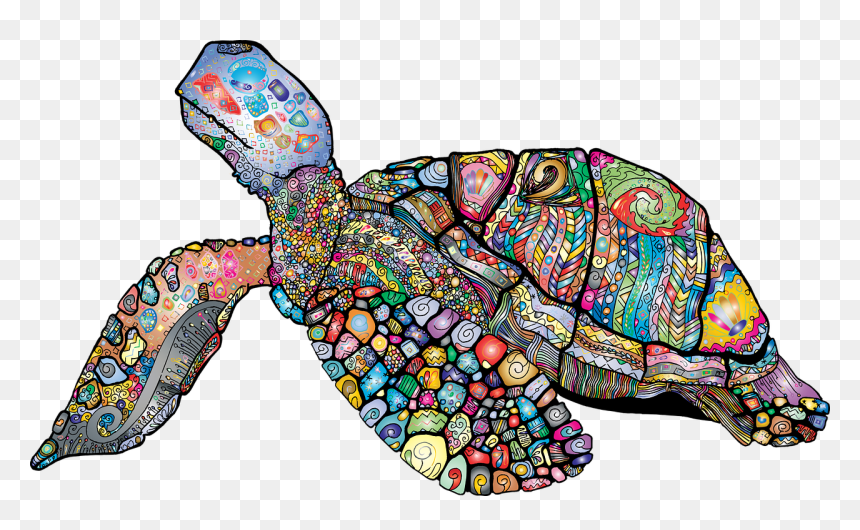 Transparent Sea Plant Png - Save The Turtles Clipart, Png Download - cute turtle png