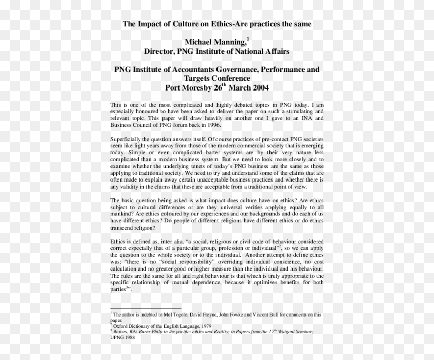Document, HD Png Download - ethics png