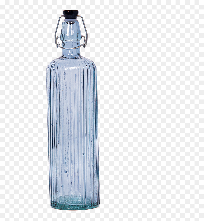 Glass Bottle, HD Png Download - water in glass png