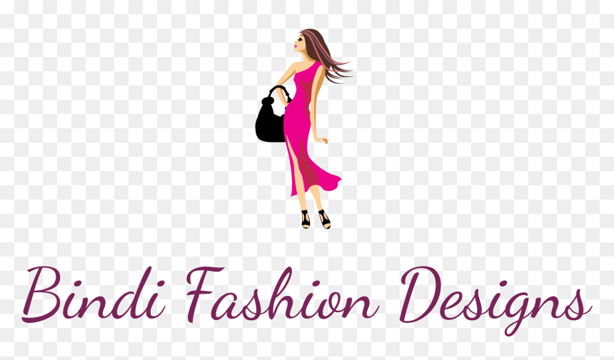 Bindi Fashion Designs Logo - Illustration, HD Png Download - bindi designs png