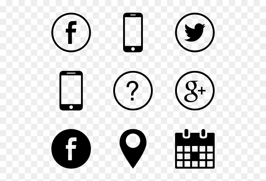 Fr Social Media Icon, HD Png Download - mobile icon png images