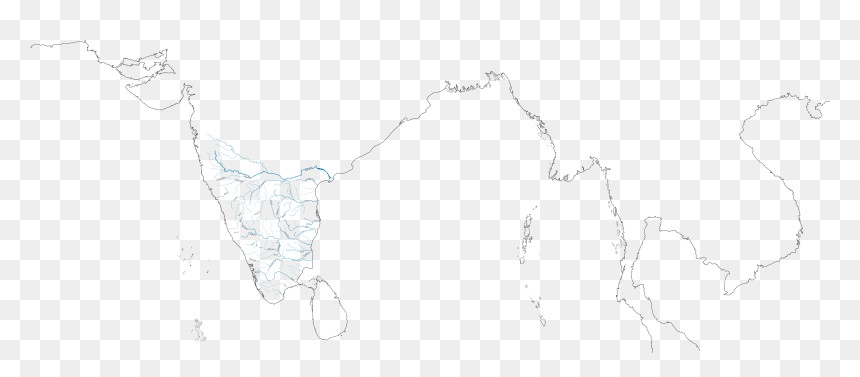 Sketch, HD Png Download - india map png images