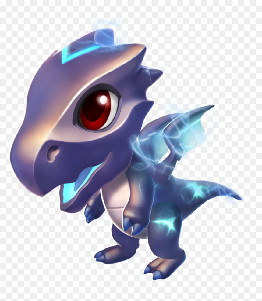 Storm Dragon Baby - Baby Snow Dragon Dragon Mania Legends, HD Png Download - baby dragon png