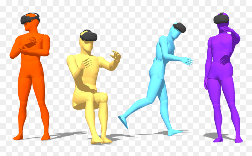 Invite Vr Figures 2 - Cartoon, HD Png Download - human figures png