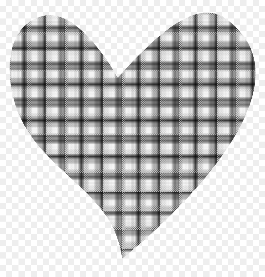 Colorful Heart Shaped Karen - Green Blue Red And Yellow Vans Plaid, HD Png Download - plaid png