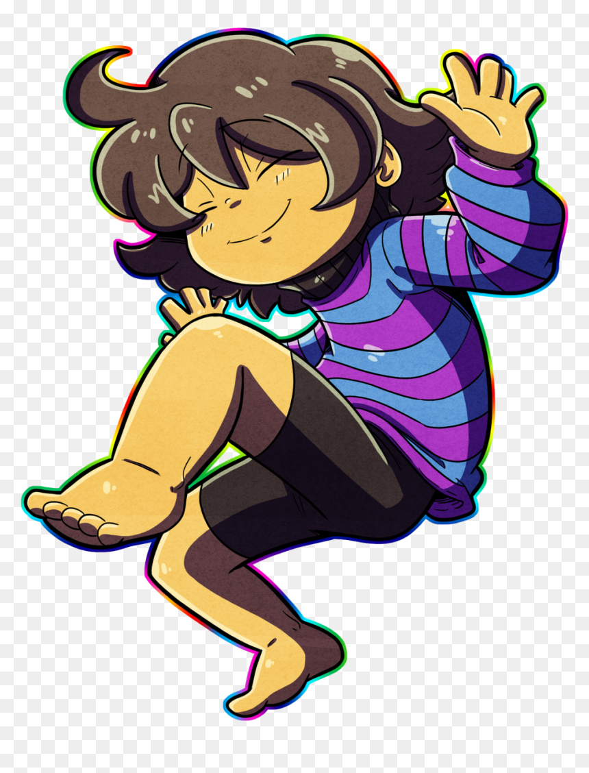 Cartoon, HD Png Download - undertale frisk png