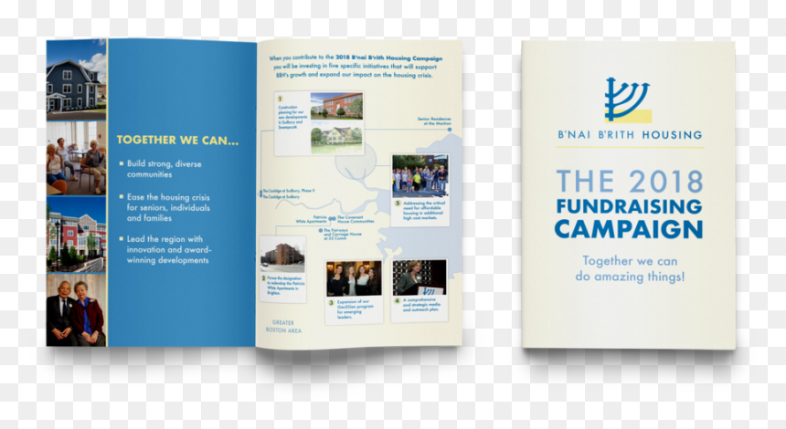 Fundraising Brochure For An Affordable Housing Organization - Flyer, HD Png Download - fundraiser png