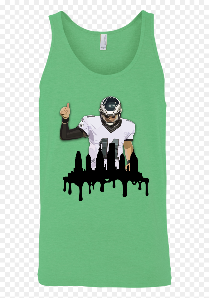 Philadelphia Eagle T Shirts Designs, HD Png Download - carson wentz png