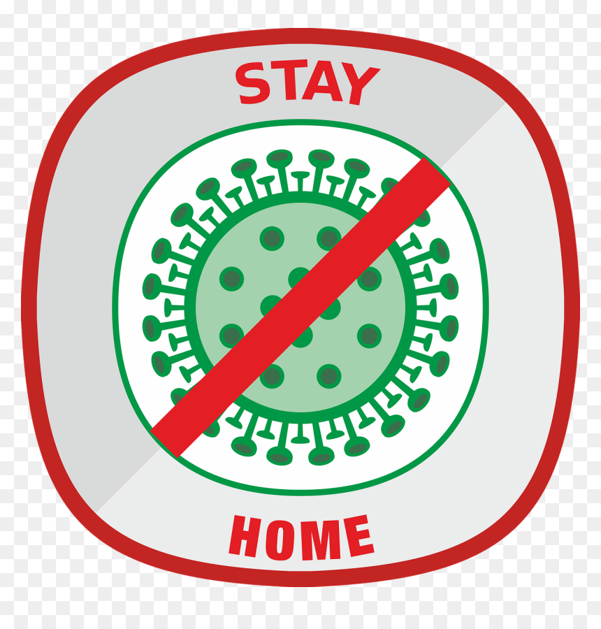 Coronavirus Stay Home Png Image - The Druid Garden, Transparent Png - home .png