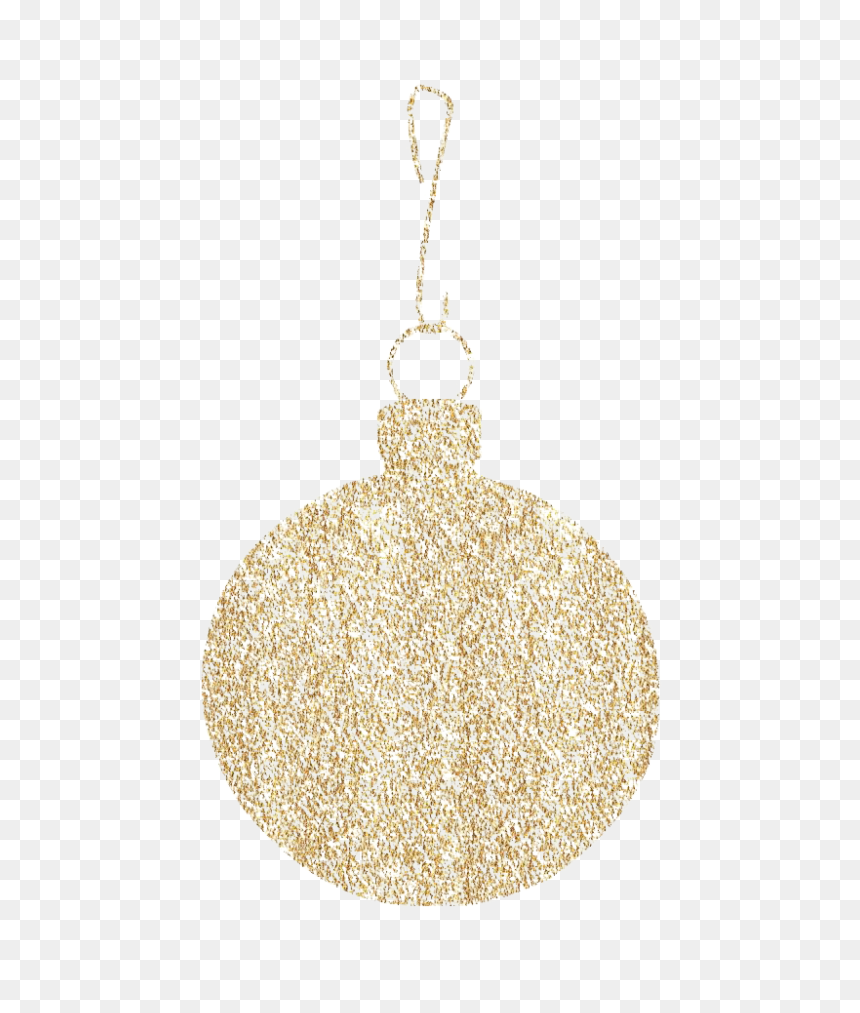 Golden Christmas Ball Png Image - Locket, Transparent Png - gold christmas balls png
