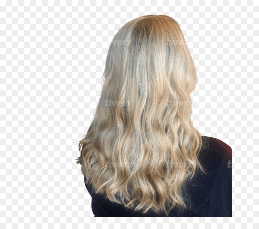 Blond, HD Png Download - hair png for photoshop