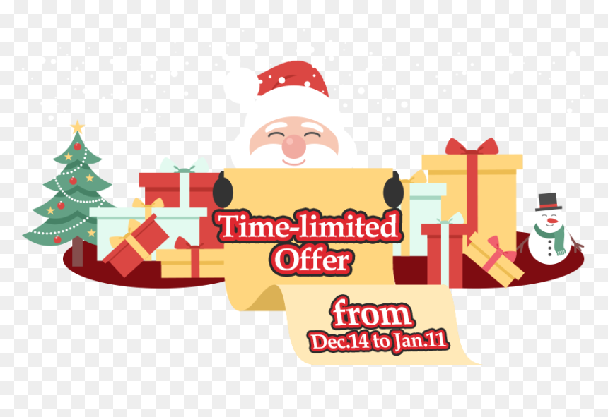 Santa Claus Por Carta, HD Png Download - christmas offer png