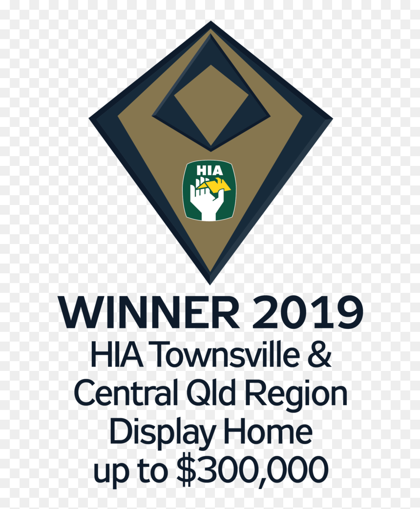 Nqld Ha19 Townsville&cqld Winner Logo Dis U300k - Emblem, HD Png Download - home .png