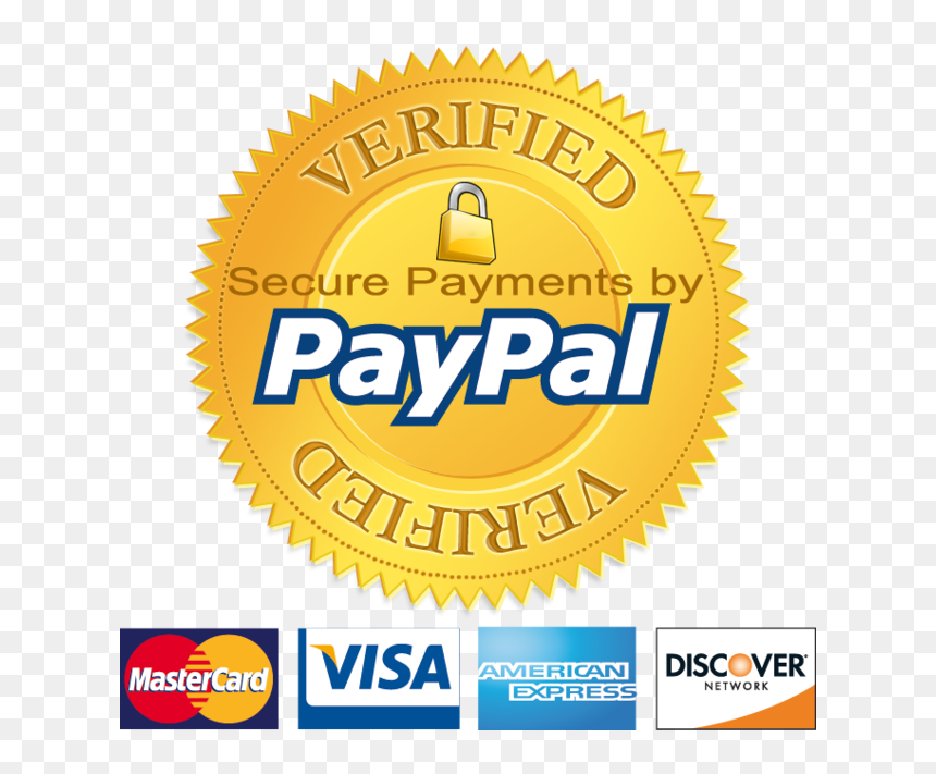 Pago Seguro Con Paypal, HD Png Download - verified stamp png