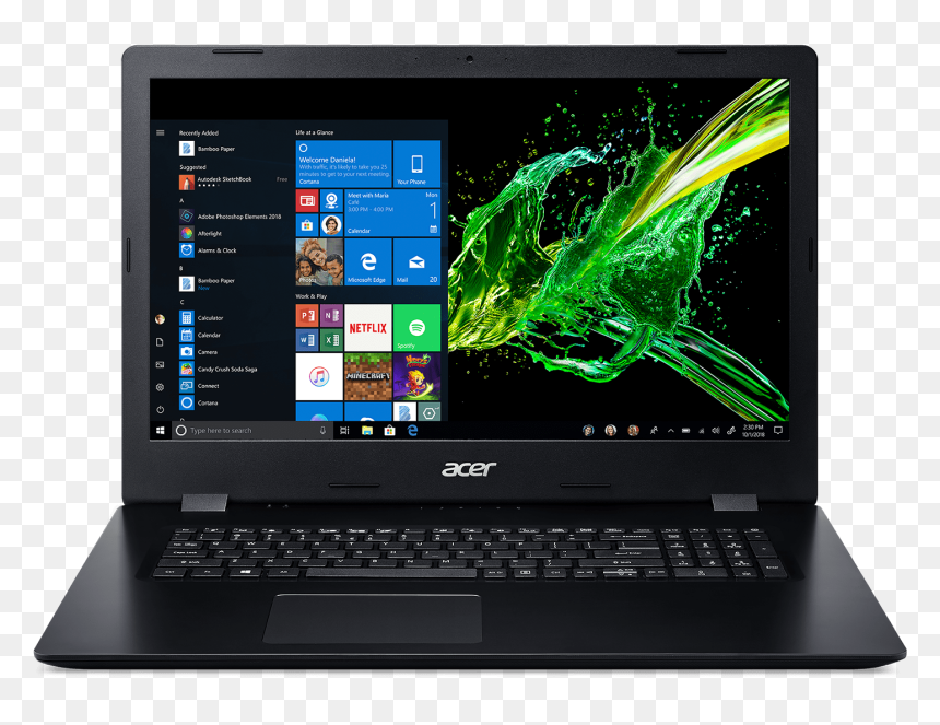 Acer Aspire 3 A315 54, HD Png Download - acer laptop png