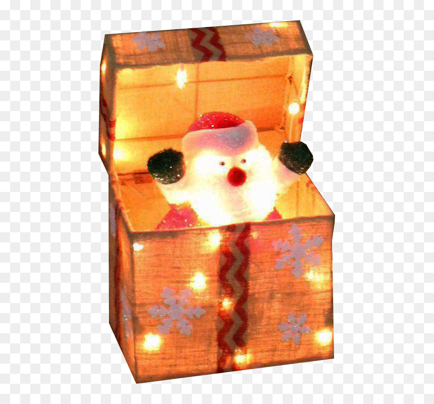 Pop Up Santa Light Transparent Background - Wood, HD Png Download - background light png