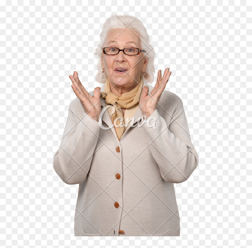Transparent Finger Old - Senior Citizen, HD Png Download - lady finger png