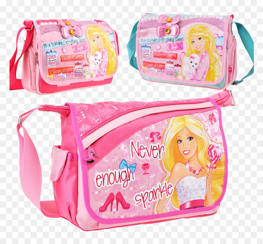 Barbie Girl Bag Princess Slant Bag Schoolboy Summer - Messenger Bag Barbie, HD Png Download - barbie girl png