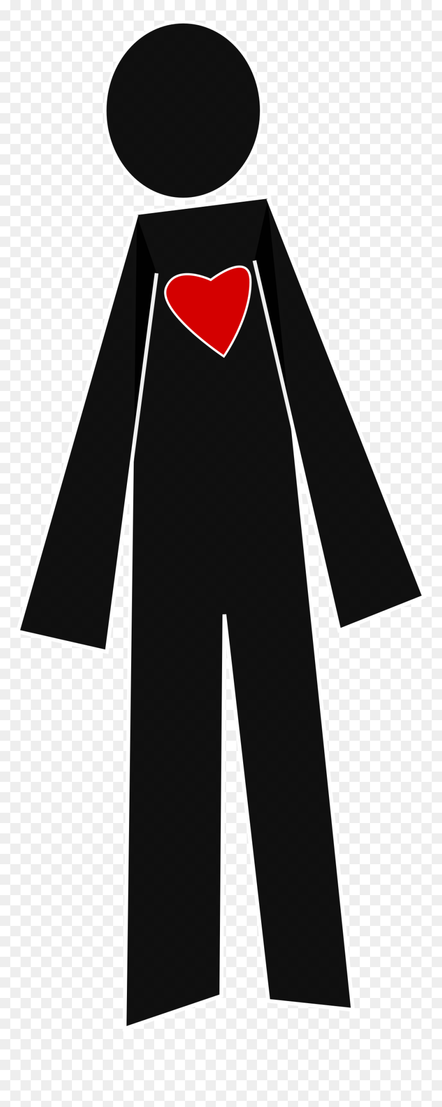 Clipart Of Person Thinking Clipartmonk Free Clip Art - Person With Heart Clipart, HD Png Download - man thinking clipart png