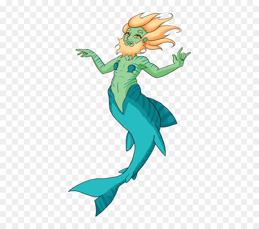 “i’m Starting A Trans* Mermaid Series - Illustration, HD Png Download - mermaid png tumblr