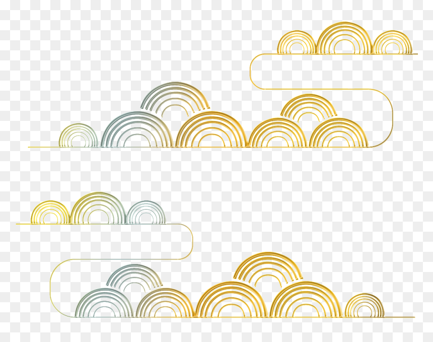 Simple And Stylish Half Circle Transparent Illustration - Portable Network Graphics, HD Png Download - stylish arrow png