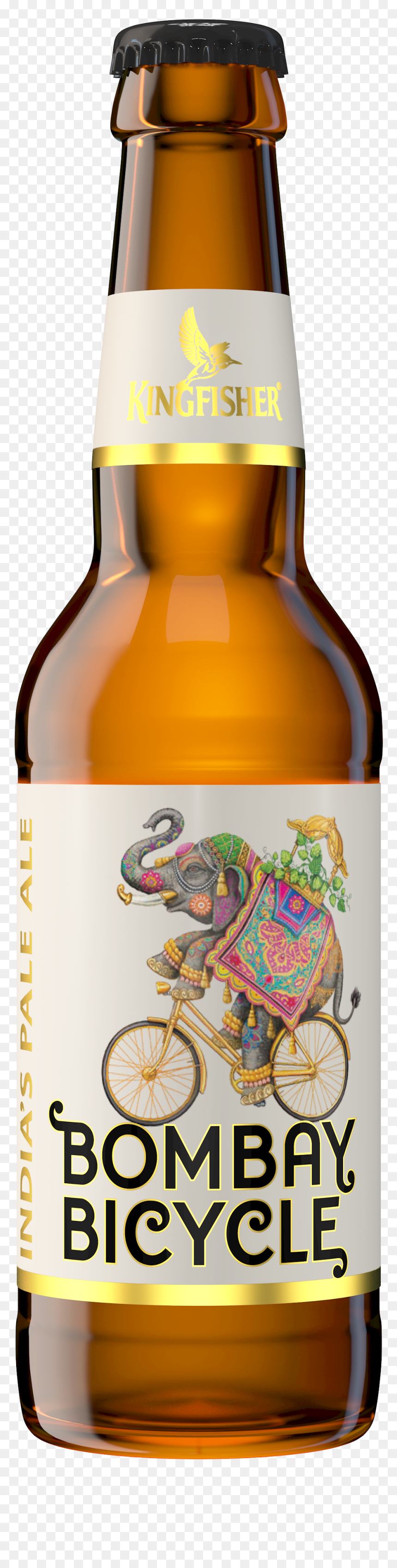 Beer Bottle, HD Png Download - kingfisher beer png