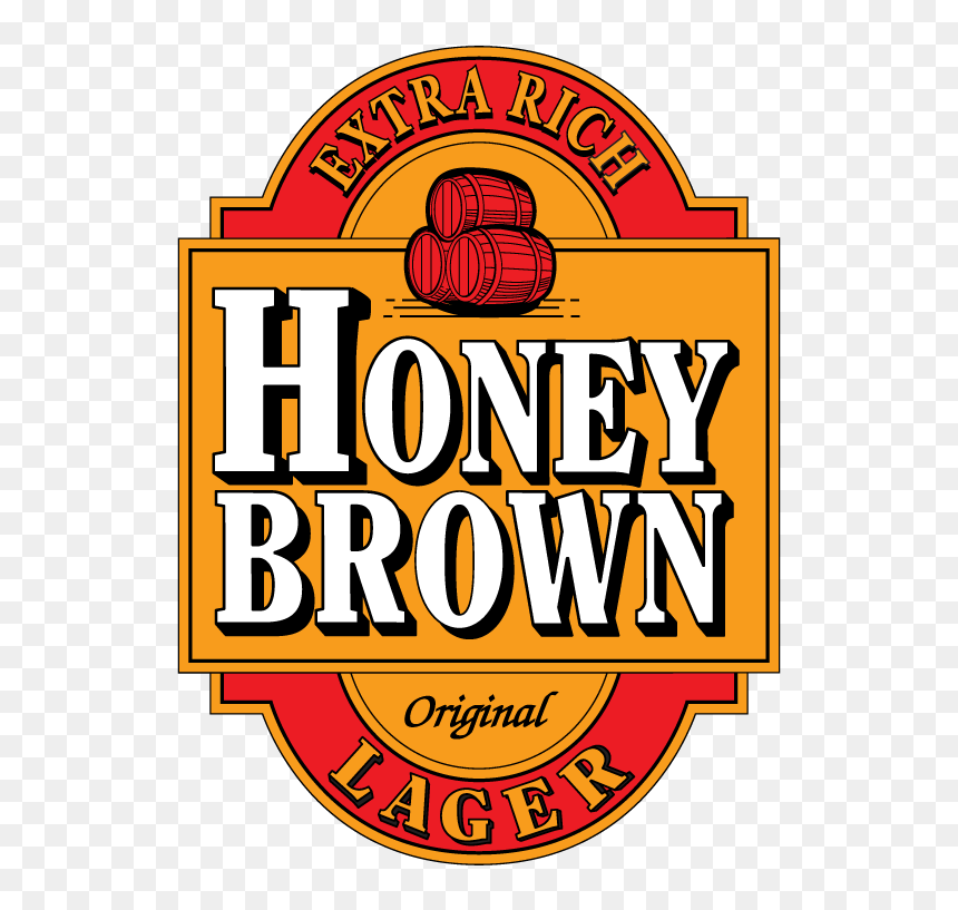Honey Brown Lager Logo, HD Png Download - kingfisher beer png