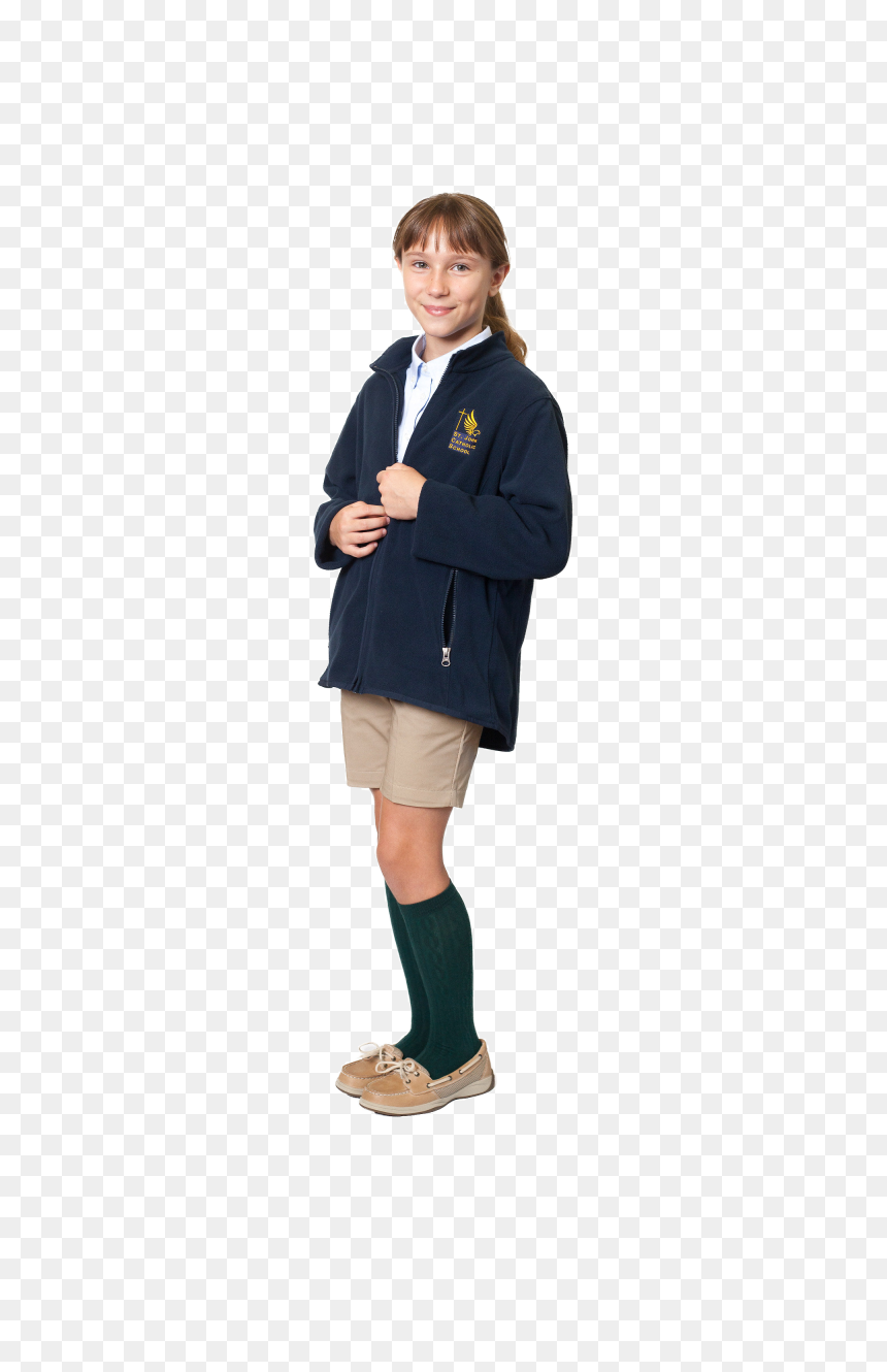 Grade 6 Student In Uniform , Png Download - Catholic School Uniform Transparent, Png Download - student girl png